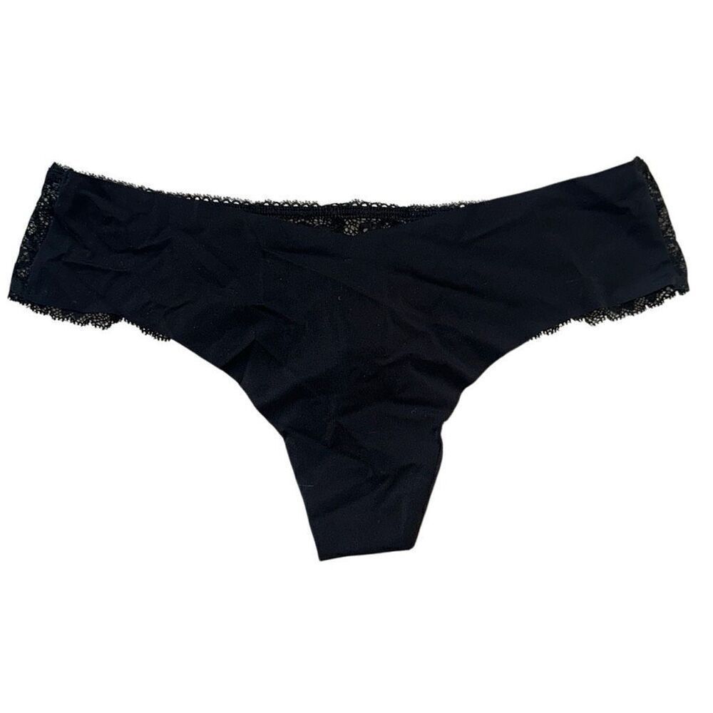 Victoria’s Secret Pink 2021 Sz L NWT lace string thong panties